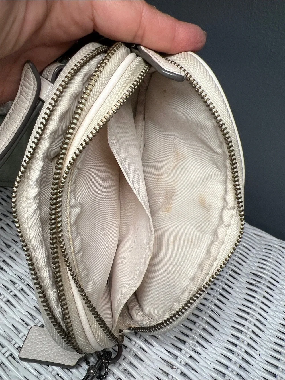Coach Double Zip Crossbody